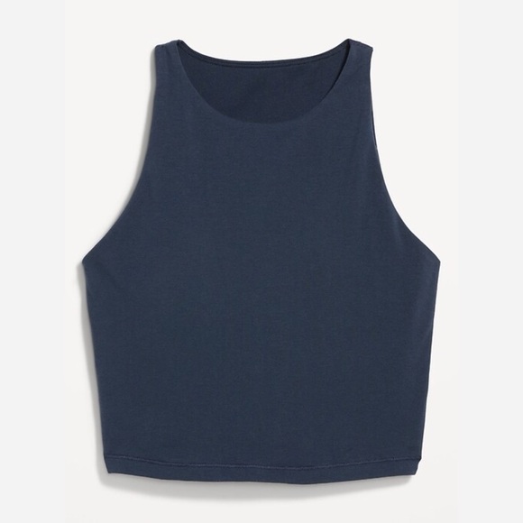 Topshop Tops - 💫2/$25💫 TOPSHOP Racerback Blue Crop Top